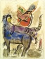 Ein blauer Kuhzeitgenosse Marc Chagall